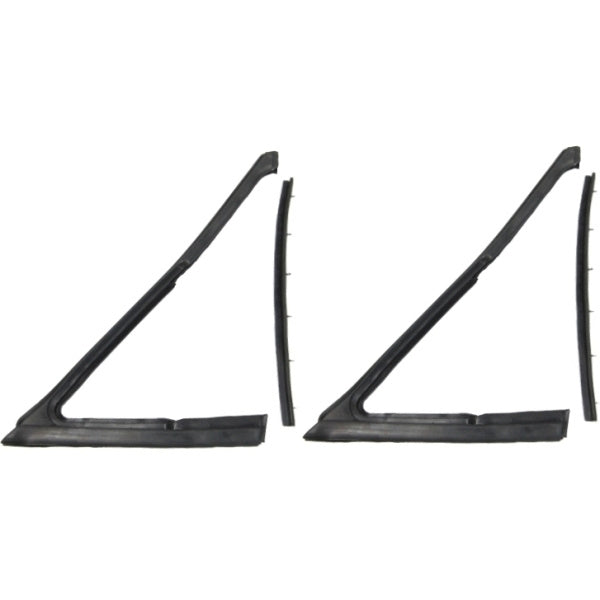Front Door Vent Window Weatherstrip Set