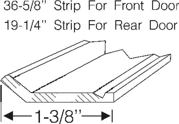Door - Bottom Weatherstrip