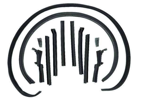 Convertible Roof Rail Weatherstrip Set