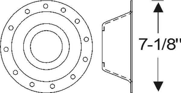 Vacuum Clutch / Brake Cylinder Diaphragm