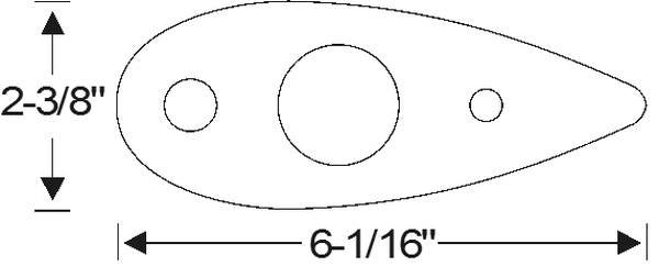 Taillight Mounting Pad
