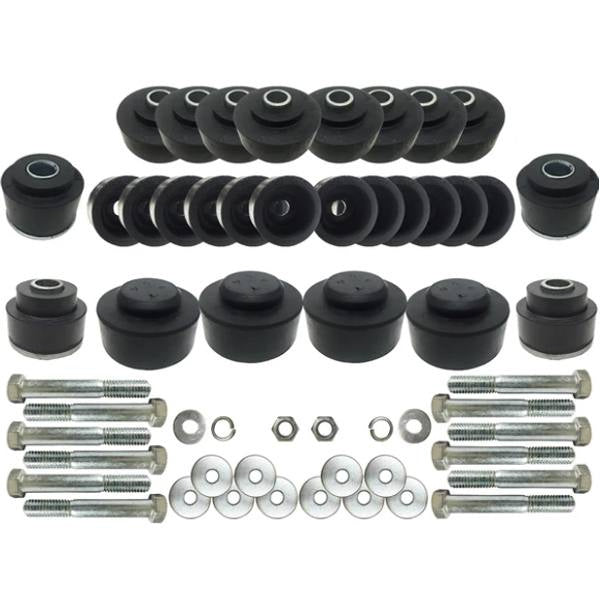 Body Mounts and Hardware Set - Convertible
