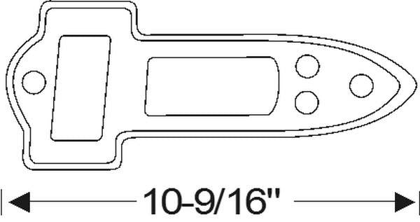 Taillight Mounting Pad