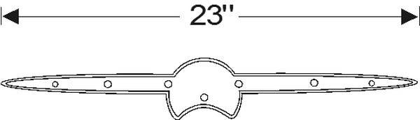 Trunk Emblem Mounting Pad