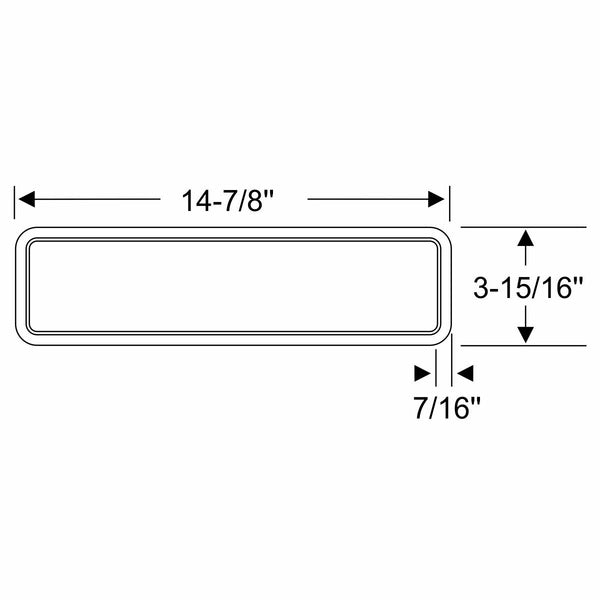 Cowl Vent Gasket