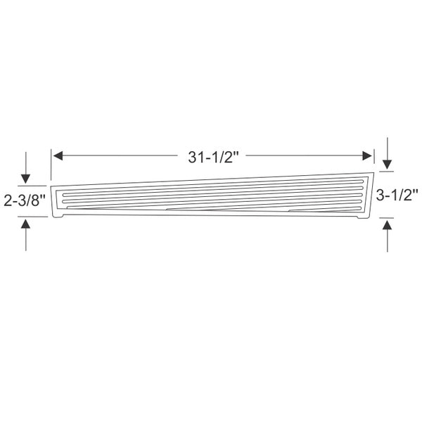 Door opening step pad