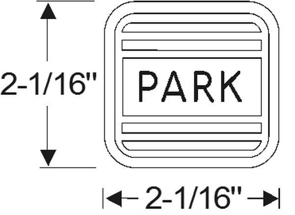 Parking Brake Pedal Pad