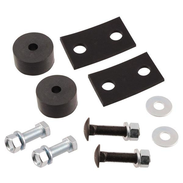 Radiator Support to Frame Pad Set