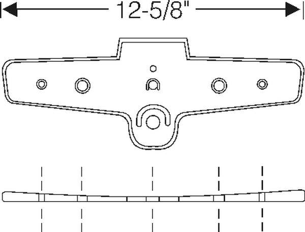 License Light Mounting Pad