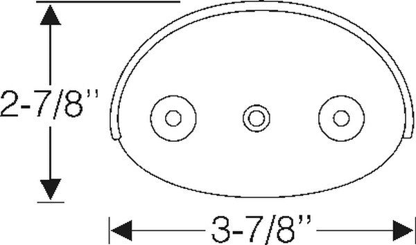License Light Mounting Pad