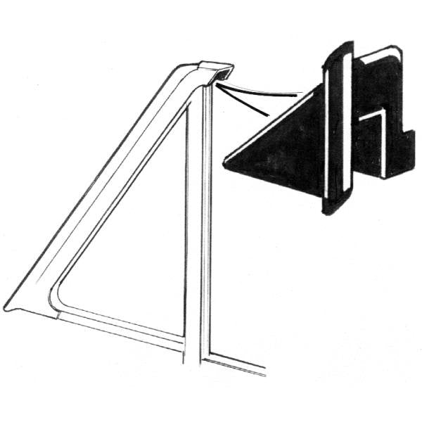Run channel upper bumper