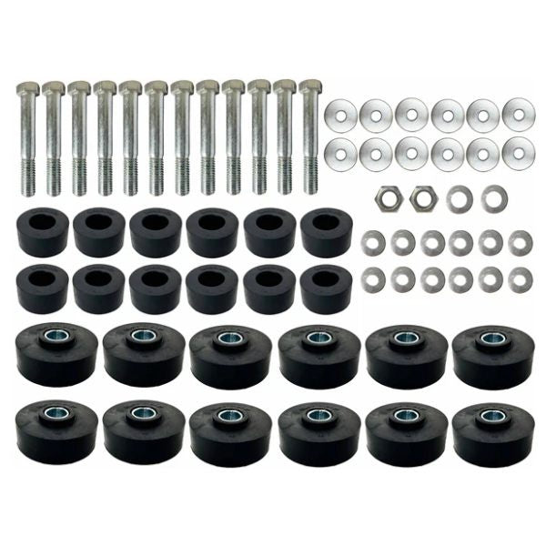 Body Mounts and Hardware Set - Convertible