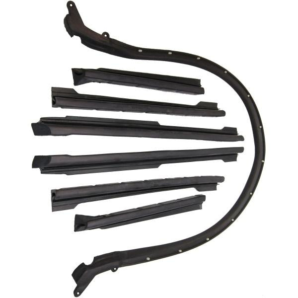 Convertible Roof Rail Weatherstrip Set