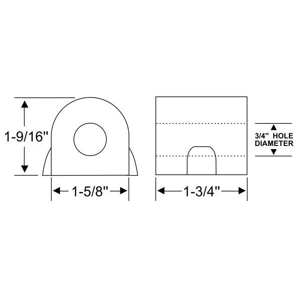 Front Stabilizer Bar To Frame Bushings