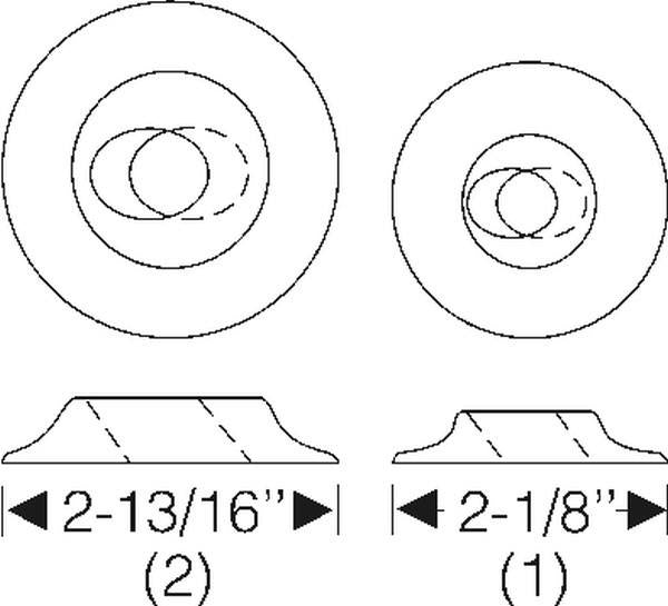 Side Mount Spare Grommet Set