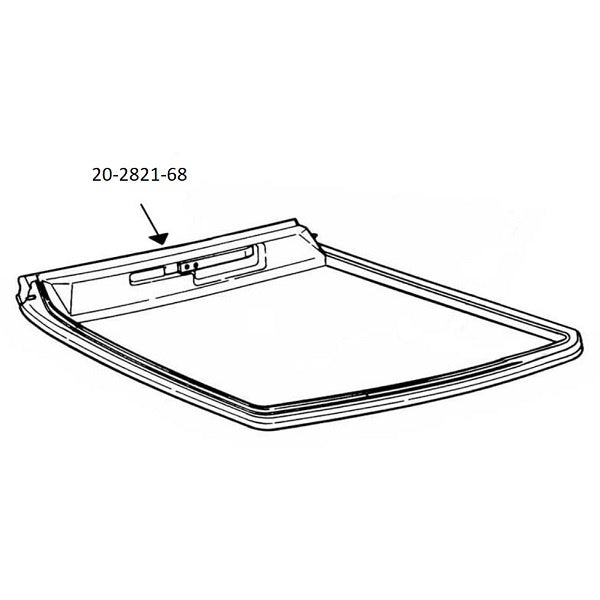 T-Top Glass Panel to Door Window Seals