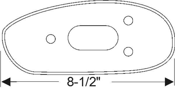 Headlight Mounting Pad
