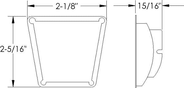 Parking Brake Pedal Pad