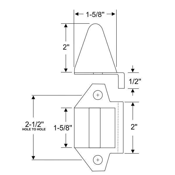 Center Rear Axle Bumper