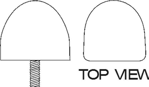 Front Suspension Upper Control Arm Bumpers
