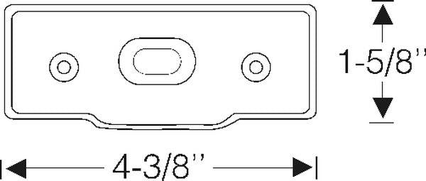 Detachable Center Post Pad