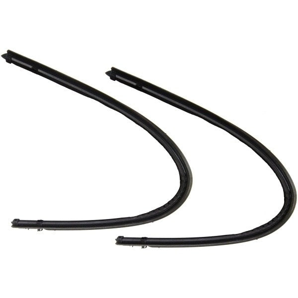 Rear door vent weatherstrip