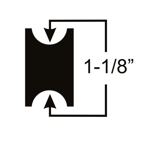 1.125 Thick 5 inch Spring Rubber