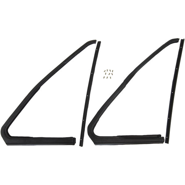 Front Door Vent Window Weatherstrip Set