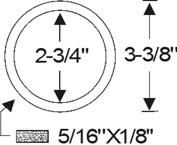 Parking, Signal Light Lens Gaskets - Front