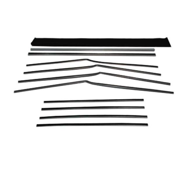 Division Bar Channels and Window Felt Beltlines Set