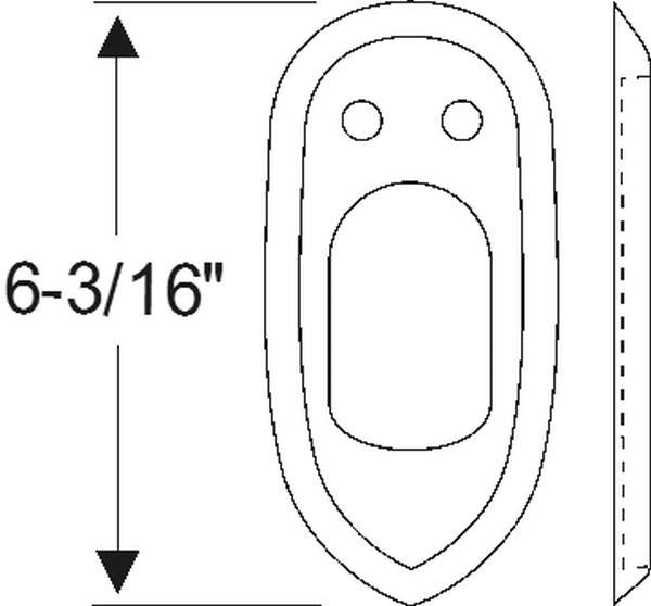 Headlight Bracket Pad