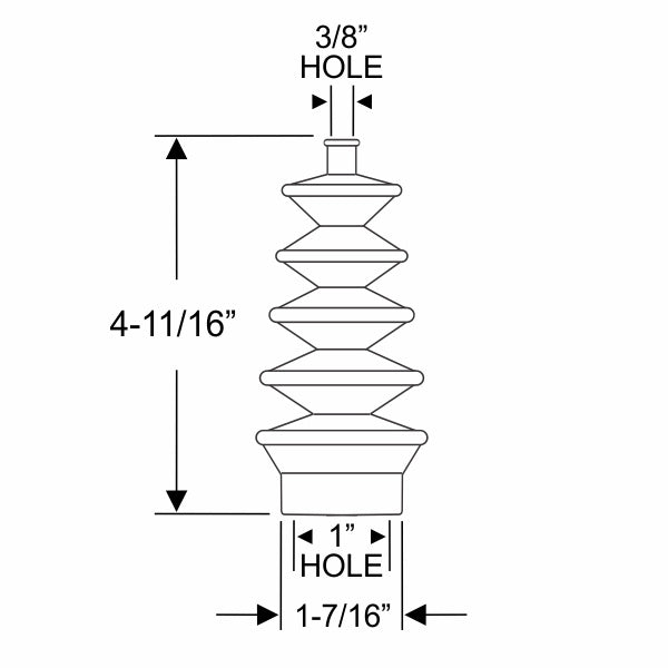Clutch Rod Boot