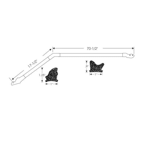 Hardtop Roof Rail Weatherstrips