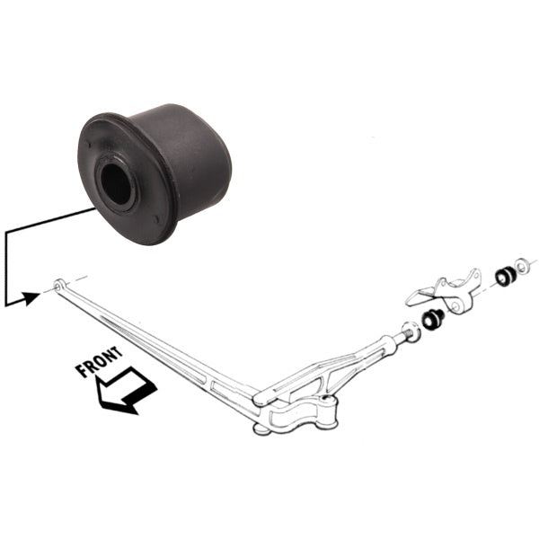 Torsion bar bushing