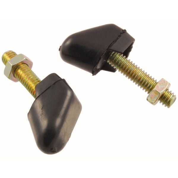 Fastback Fold Down Rear Seat To Floor Stop Bumpers