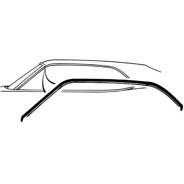 Hardtop Roof Rail Weatherstrips