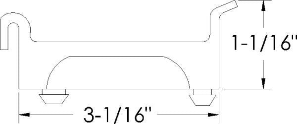 Radiator mounting pad