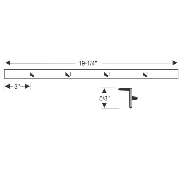 Outer Beltline Weatherstrip
