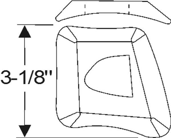 Windshield Stanchion Base Pad