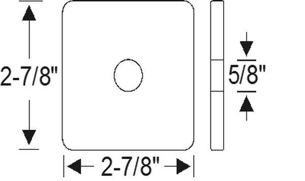 Radiator Mounting Pad