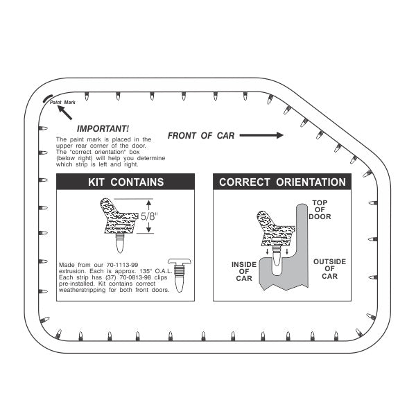 Front Door Weatherstrips