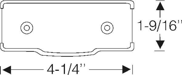 Detachable Center Post Pad