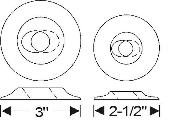 Side Mount Spare Wheel Grommet