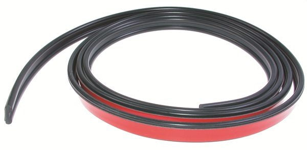 Hood to Cowl Dense Rubber Weatherstrip with Peel-N-Stick