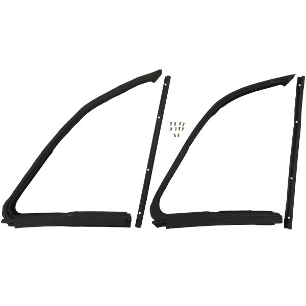 Front Door Vent Window Weatherstrip Set