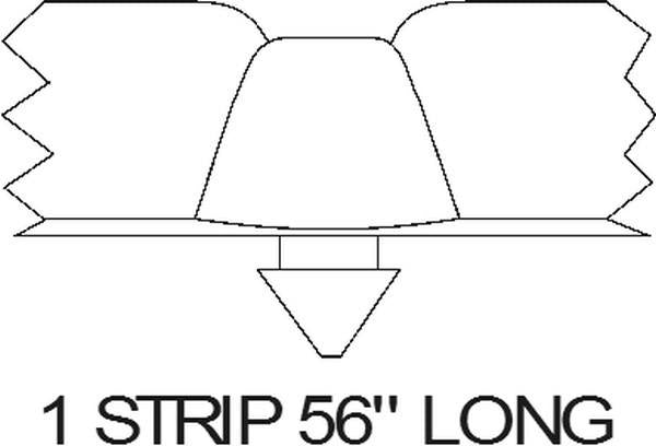 Hood to Cowl Weatherstrip