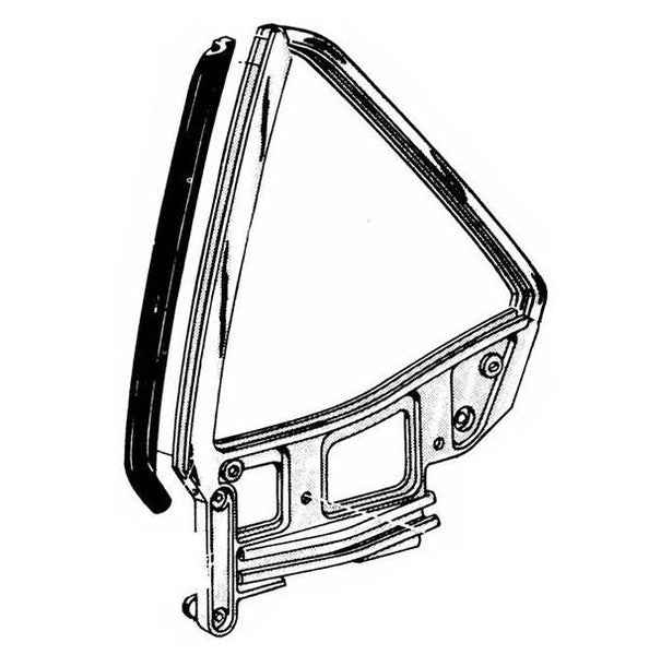 Quarter Window Vertical Leading Edge