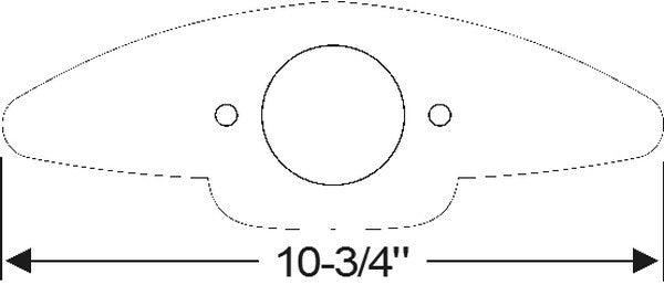 License Light Mounting Pad
