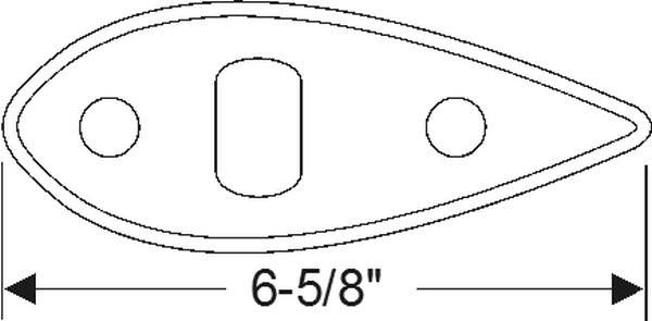 Taillight Mounting Pad