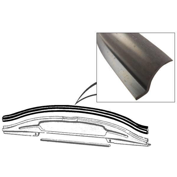 Hood to Radiator Weatherstrip